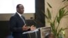 Rais wa Senegal Macky Sal akitoa hotuba wakati wa ufunguzi wa majadiliano ya kitaifa, Februari 26, 2024.