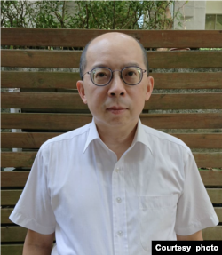 位于台北的两岸政策协会理事张百达 (照片提供: 张百达)