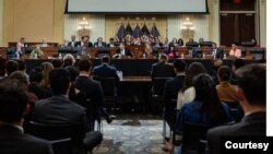 美国国会众议院美国与中共战略竞争特设委员会召开听证会，聚焦美国企业在中国经商面临的风险。（照片来源：美中战略竞争特设委员会提供，2023年7月13日）