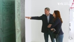 Щоб показати обличчя агресора: у Нью-Йорку відкрили виставку «Україна. Розп’яття. Трибунал». Відео