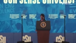 Байден і Трамп дискутують у питанні контролю над зброєю. Відео