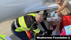 “Weatherman foundation” здійснює медичну евакуацію пораненого бійця Іноземного Легіону ЗСУ.