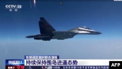 2023年4月9日，解放军在台湾周边进的“联合利剑”军演第二天模拟对台联合精准打击。台湾则数次出动战机防控，并严密监视中共导弹部队的动向。