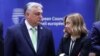 Угорський прем’єр-міністр Віктор Орбан і прем’єр-міністерка Італії Джорджа Мелоні поділяють погляди зокрема щодо імміграції, але вони розходяться, коли йдеться про те, як діяти щодо Росії, чи співпрацювати з Китаєм та в деяких інших питаннях.