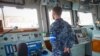 Український моряк на кораблі "Черкаси". Портсмут. Велика Британія. 11 квітня 2024 р. 