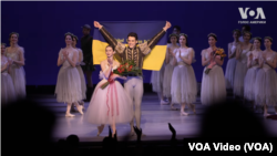 Об’єднаний український балет виконує «Жізель» у центрі Кеннеді у Вашингтоні. Фото: Костянтин Голубчик