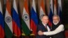 Архівне фото 2021 року: Прем'єр-міністр Індії Нарендро Моді та президент Росії Путін, Індія, грудень 2021 року. (Photo by Моні Шарма/ AFP) 