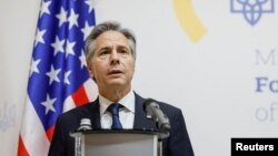 "Ми чітко визначили нашу політику, але це рішення - за Україною", - заявив Ентоні Блінкен, коментуючи питання, чи може Україна завдавати ударів по Росії американською зброєю. Фото: Reuters/Alina Smutko