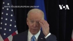 Президент США Джо Байден: "Ми діємо разом, аби зменшити залежність Європи від російської енергії". Відео