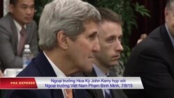 'Ông Kerry sẽ góp ý với Việt Nam về quan hệ với tân tổng thống Mỹ'