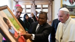 Filipe Nyusi convida Papa Francisco a visitar Moçambique em 2019