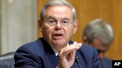 美国国会参议院外交委员会主席、民主党籍的参议员梅南德兹
