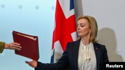 Елізабет Трасс, очільниця міністерства закордонних справ Великої Британії 