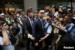 资料照片：香港民族党召集人陈浩天。