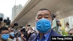 资料照：香港壹传媒创办人黎智英