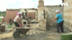 Як село Мощун на околицях столиці оговтується від окупації. Відео 