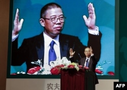 资料照：农夫山泉公司董事长兼总经理钟睒睒