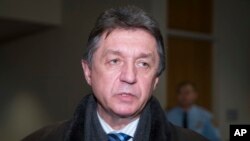 Постпред України в ООН Юрій Сергеєв перед засіданням Ради Безпеки
