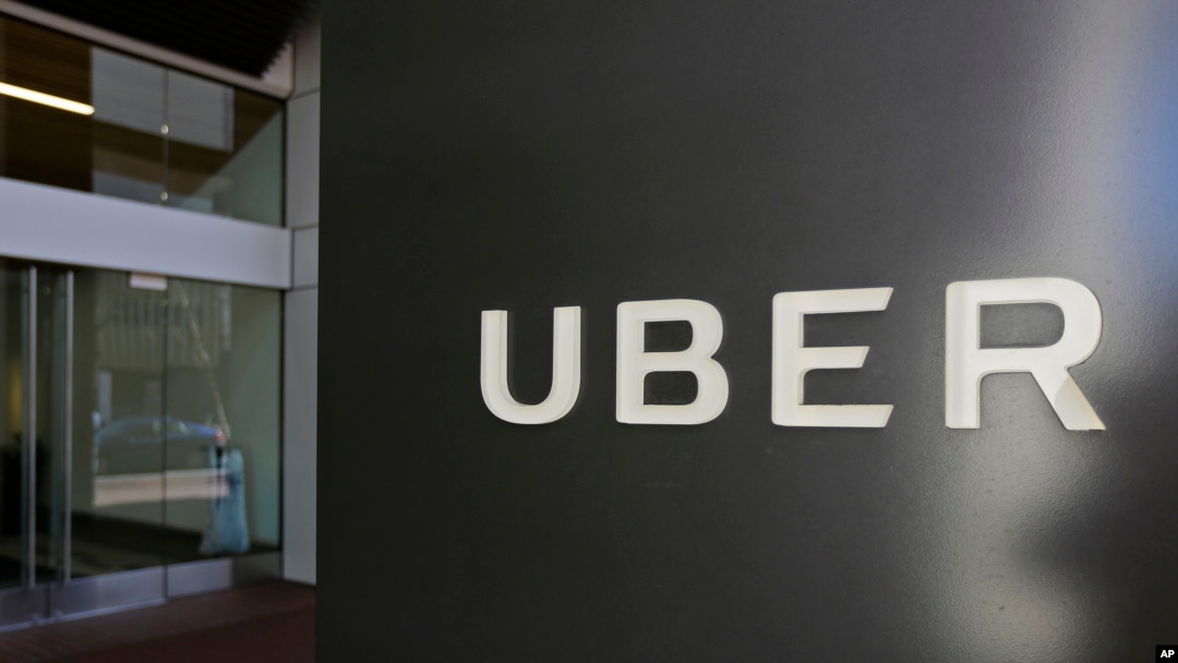 FILE - This March 1, 2017, photo shows an exterior view of the headquarters of Uber in San Francisco. 