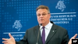 Міністр закордонних справ Литви Лінас Лінкявічюс