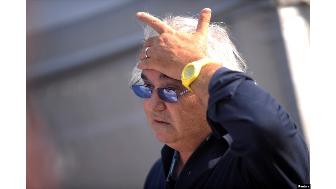 FILE _ Former Renault F1 principal Flavio Briatore. (REUTERS/Giorgio Perottino)