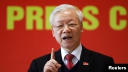 资料照：越南共产党总书记阮富仲