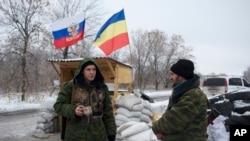 Козачі підрозділи у Первомайську. Грудень 2014-го