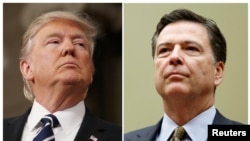 Дональд Трамп та Джеймс Комі