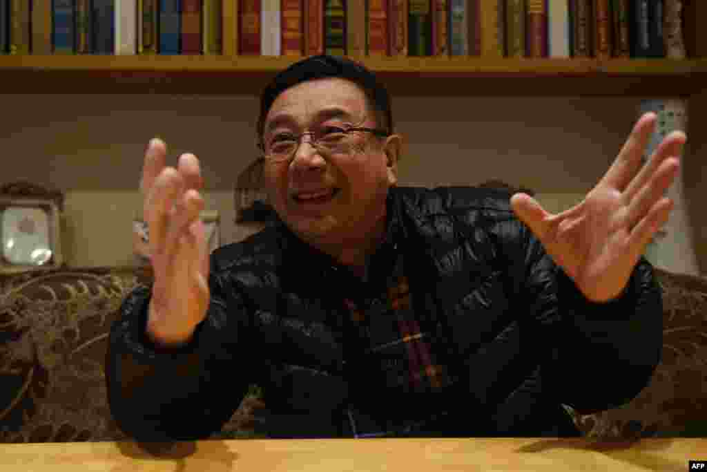前《中国青年报》“冰点”栏目主编李大同接受采访(2018年3月2日)。2月26日他在网上发出公开信,呼吁北京市全国人大代表在全国人大会议上投票否决中共中央关于取消宪法中国家主席任期限制的建议。