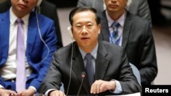 资料照：中国外交部副部长马朝旭