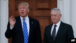 Президент Трамп і глава Пентагону Маттіс