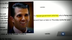 Трамп молодший розповів, чому зустрічався з російською юристкою Весельніцькою. Відео