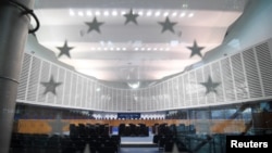 资料照：欧洲人权法院（ECHR）的内部