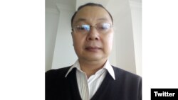 中国贵州大学杨绍政教授 （推特照片）