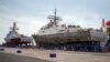 Архівне фото: Кораблі "Циклон" та "Аскольд" в Криму, 2020 року. (Sputnik, Kremlin Pool Photo via AP)