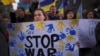 Мітинг проти війни у Софії, Болгарія, 24 березня 2022 р. AP Photo/Valentina Petrova