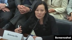六四历史学者何晓清2024年12月5日在CECC听证会上发言。