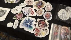 纽约举行年度纹身展