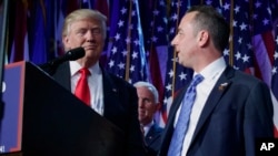 Дональд Трамп і Райнс Прібас
