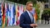 Президент Фінляндії Александер Стубб в день церемонії відкриття Саміту щодо миру в Україні у Швейцарії 15 червня 2024 року. Фото: Reuters/Denis Balibouse