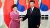 韩国总统利用中国之行推动外交活动