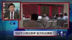 焦点对话：习近平火烧证券界，股灾秋后算账？