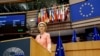 Урсула фон дер Ляєн у Європейському парламенті. Брюссель. Бельгія. 16 вересня 2020 р.