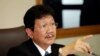 泰国国家安全委员会秘书长阿努西在曼谷召开的记者会上（2015年7月20日）。