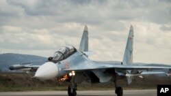 Російський літак у Сирії