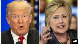 Дональд Трамп і Гілларі Клінтон