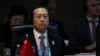 资料照：中国外交部副部长马朝旭在巴西出席G20外长会议。（2024年2月21日）