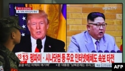 Дональд Трамп і Кім Чен Ин