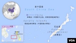 帝都岛（中国称中业岛，菲律宾称帕伽萨岛）地理位置示意图