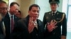 菲律宾总统罗德里戈·杜特尔特（Rodrigo Duterte）到达北京(2016年10月18日)